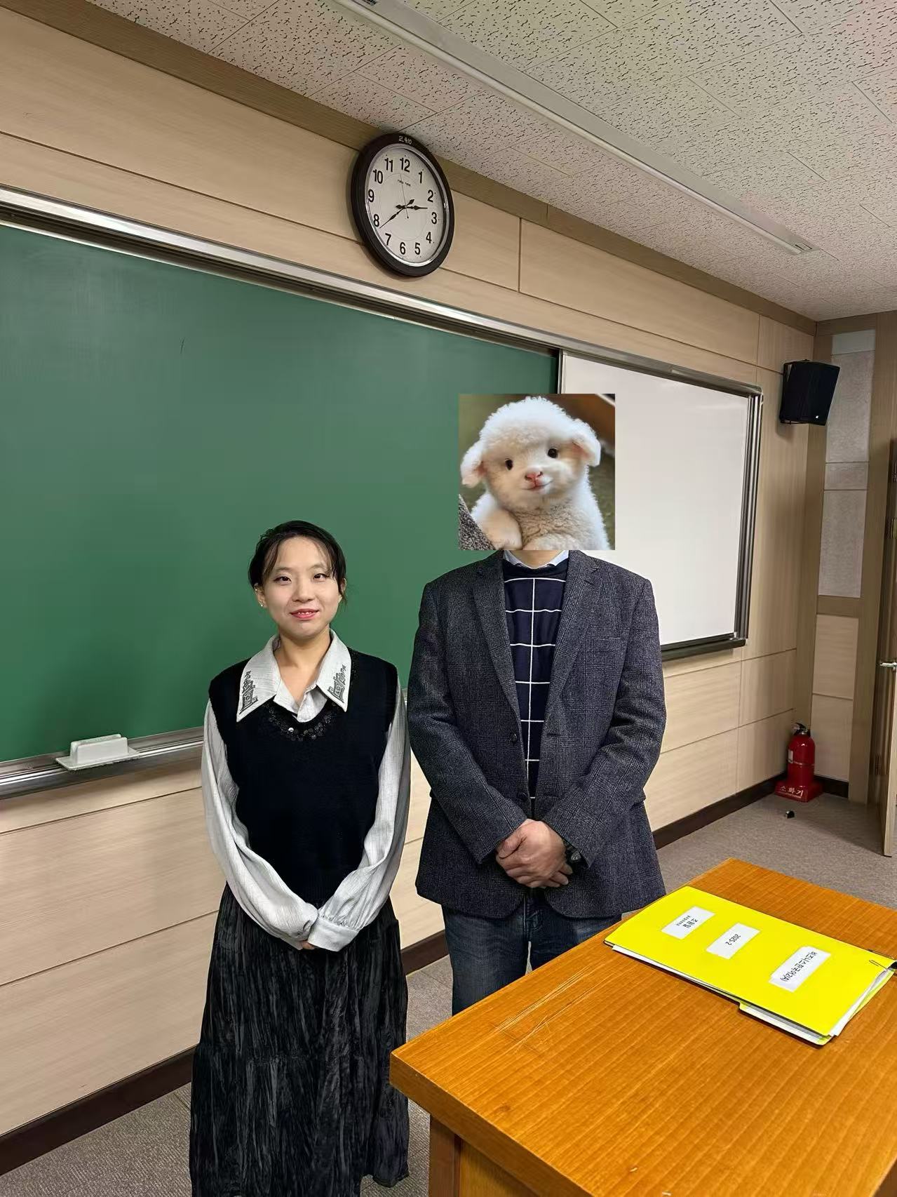 教室合影